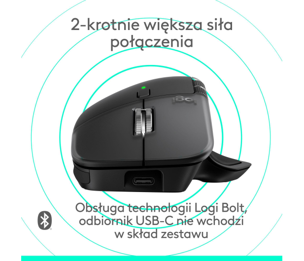 Logitech MX Master 4 for Mac Space Black - 1365785 - zdjęcie 6